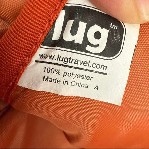 Lug Quilted Orange Backpack - Picture 8 of 15